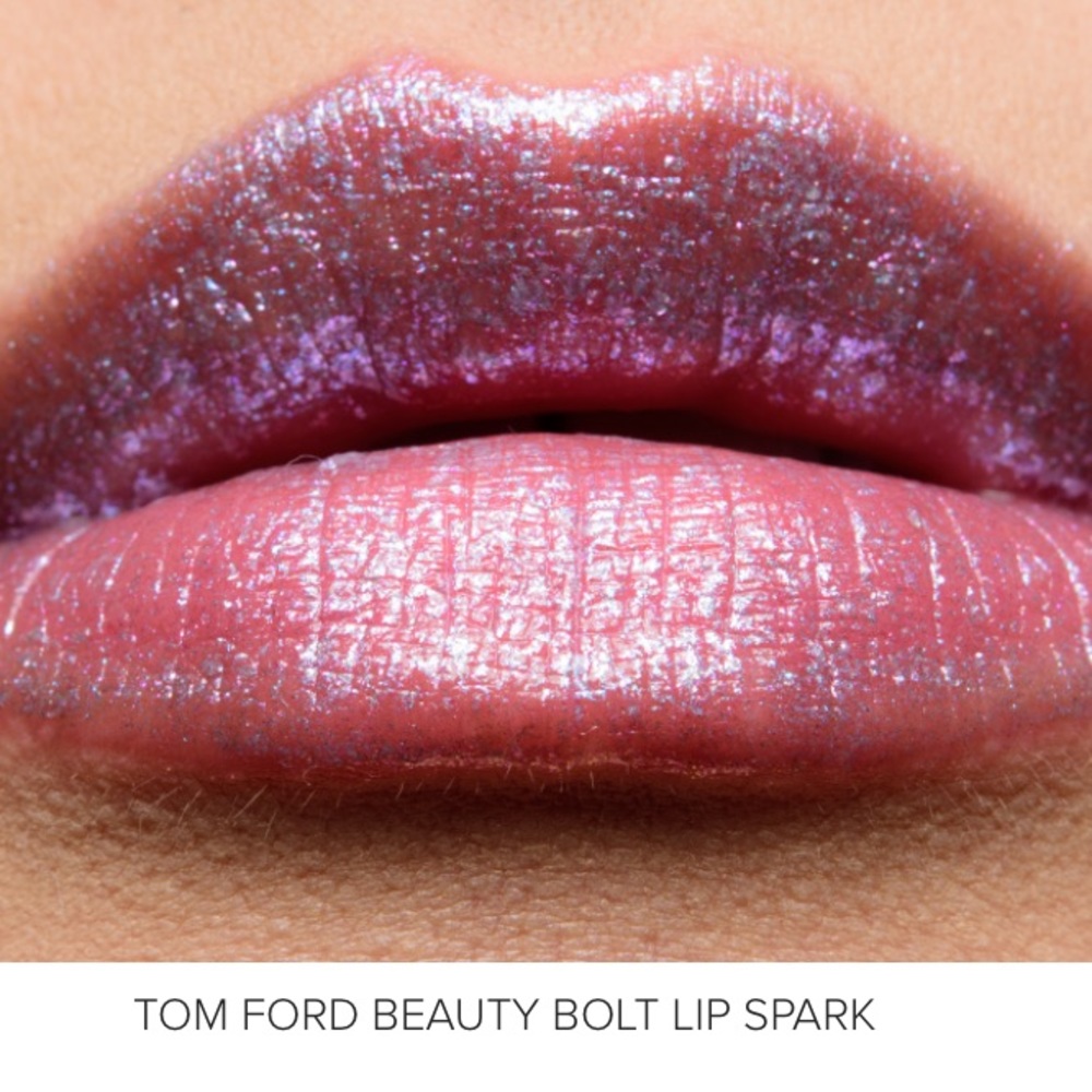 Mac Tom Ford Lip Spark 01 Bolt Silver Lipstick NIB - Picture 3 of 8
